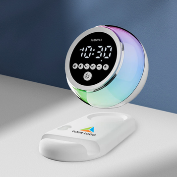 hue ambient digital clock speaker 70468177807968